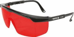 YATO Červené brýle pro práci s laserem
