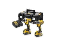 DeWalt 18V kombinovaná sada (Dcd796+Dcf887) 2X4,0Ah Tstak Dck266M2T