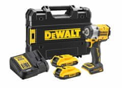 DeWalt DEWALT KLUCZ UDAROWY 1/2" 18V 406Nm 2x2,0Ah TSTAK PIERŚCIEŃ DCF921D2T