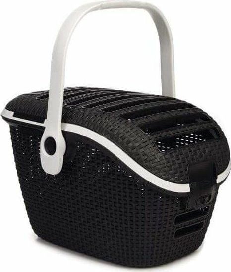 KETER Cuver Pet Carrier Dark Grey