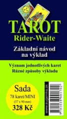 Arthur Edward Waite: Tarot Rider - Waite - Základní návod na výklad + sada karet