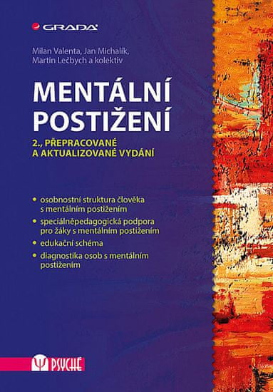 Milan Valenta: Mentální postižení - 2., přepracované a aktualizované vydání