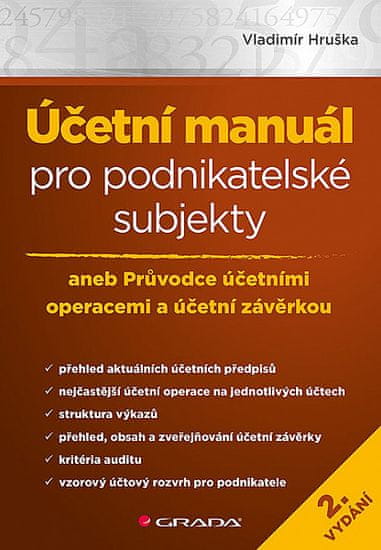 Vladimír Hruška: Účetní manuál pro podnikatelské subjekty - aneb Průvodce účetními operacemi a účetní závěrkou
