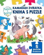 Sebastien Braun: Kamarádi zvířátka kniha s puzzle Přátelé z farmy