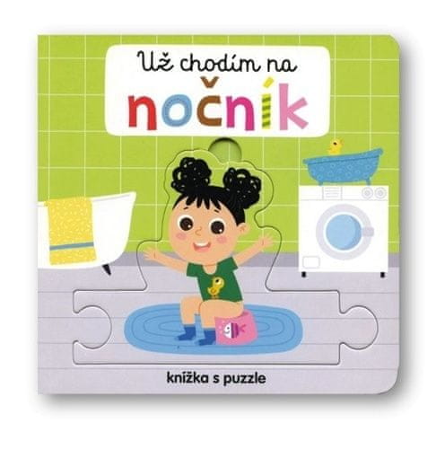 Už chodím na nočník - Knížka s puzzle