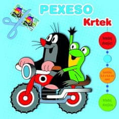 Krtek - pexeso sešitové s MAXI kartičkami