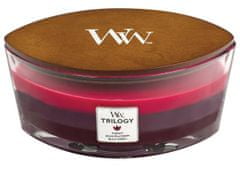 Woodwick Trilogy svíčka loď Sun Ripened Berries 453.6 g