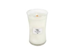 Woodwick velká svíčka Linen 609.5 g