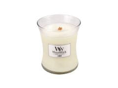 Woodwick střední svíčka Linen 275 g