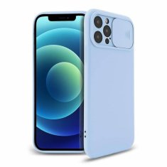 MG Privacy Lens silikonový kryt na Motorola Moto G60S, modrý