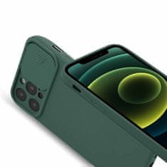 MG Privacy Lens silikonový kryt na Motorola Moto G71 4G / 5G, zelený