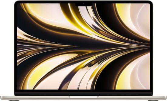 Apple MacBook Air 13, M2 8-core, 8GB, 256GB, 8-core GPU, hvězdně bílá (M2, 2022) (MLY13SL/A)