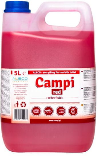 CAMPI Red 5L - koncentrát do chemických WC