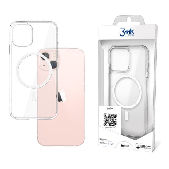 3MK Mag Case pouzdro pro Apple iPhone 13 - Transparentní KP20212