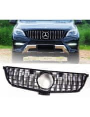 Protec  Sportovní maska Mercedes-Benz ML W166 2011-2015 černo/chromová