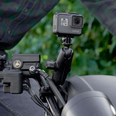 RAM MOUNTS sestava - úchyt U-Bolt na průměr 0,5" až 1,25" se středním ramenem a kul.kloubem 1" pro kamery GoPro