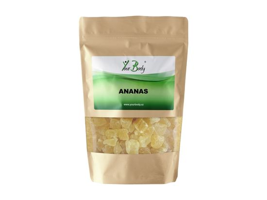 YOURBODY Ananas kostičky 100g