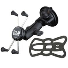 RAM MOUNTS sestava - velký držák X-Grip se středním ramenem a přísavkou 3,3"