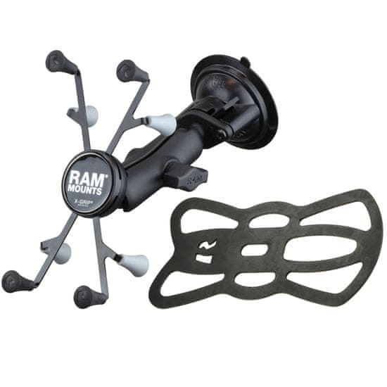 RAM MOUNTS sestava - držák X-Grip pro 7"-8" tablety se středním ramenem a přísavkou 3,3"