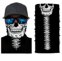 TXR Multifunkční šátek Skull neck