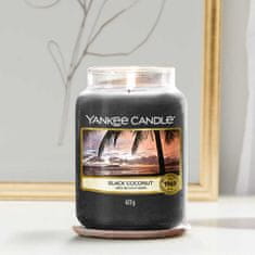 Yankee Candle vonná svíčka Black Coconut (Černý kokos) 623g