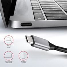 AXAGON multifunkční HUB 6v1 USB 3.2 Gen 1, 3x USB-A, HDMI, RJ-45 GLAN, PD 60W, kabel USB-C 20cm