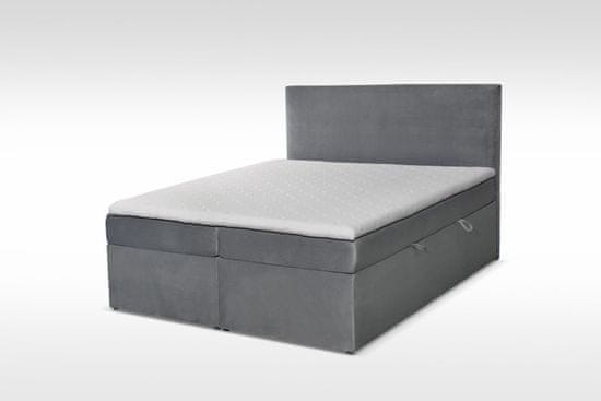 eoshop Manželská postel Boxspring basic + rošt, lamino, 180x200 cm