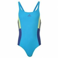 Adidas - Infinitex One Piece Swimsuit Junior Girls – Solar Blue/Indi - 7-8