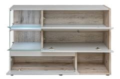 CASARREDO Komoda VARECIA bílá/perla elm