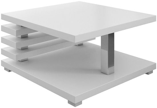 CASARREDO Konferenční stolek GLEN bílá mat
