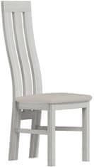CASARREDO Čalouněná židle PARIS bílá/Victoria 20