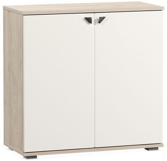 CASARREDO Komoda 2D GRAYSON dub endgrain/milk rikamo soft