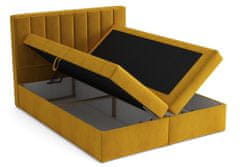 CASARREDO Postel s matrací s ÚP LUCINI BOX 140x200 výběr látek