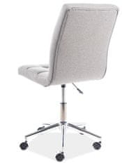 CASARREDO Kancelářská židle EMMI šedá