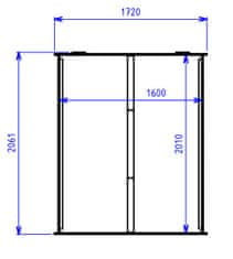 CASARREDO Postel 160x 200 cm WENECJA