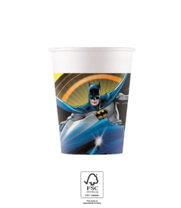 Procos Kelímky papírové EKO - Batman 200ml/8ks