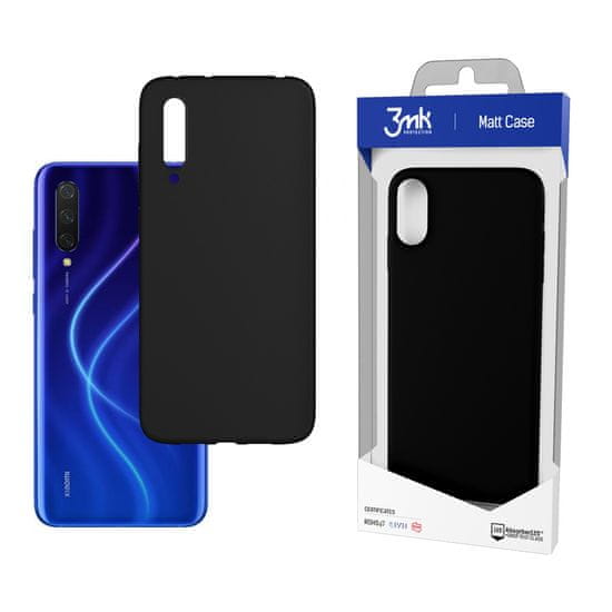 3MK Matt case pouzdro pro Xiaomi Mi 9 Lite - Černá KP20285