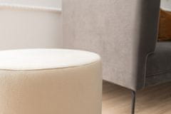 Atelier Del Sofa Taburet Octo - Cream, Krémová