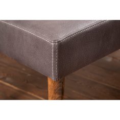 Atelier Del Sofa Taburet Urga - Anthracite, Antracitová