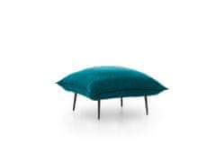 Atelier Del Sofa Taburet Aspen Tuffet - Petrol Green GR124, Zelená