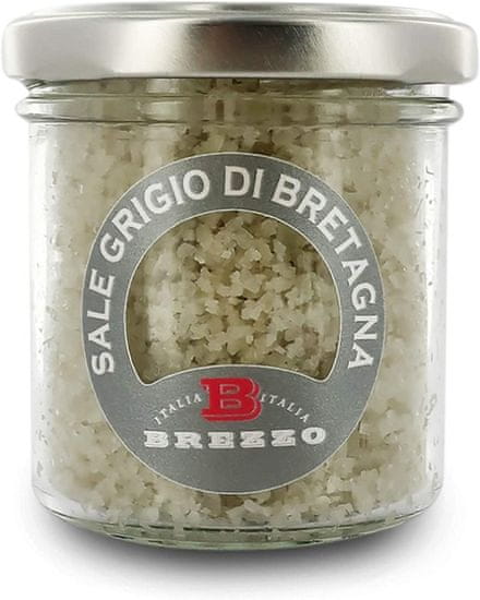 Brezzo Šedá mořská sůl z Guerande, 120 g