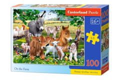 Castorland Puzzle Na farmě 100 dílků