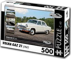 RETRO-AUTA© Puzzle Volha GAZ 21 (1967)