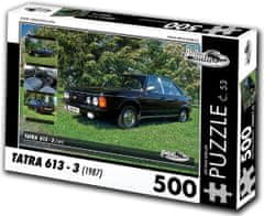 RETRO-AUTA© Puzzle Tatra 613 - 3 (1987)