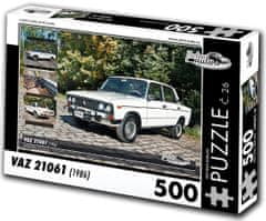 RETRO-AUTA© Puzzle VAZ 21061 (1986)