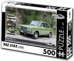 RETRO-AUTA© Puzzle VAZ 2103 (1978)