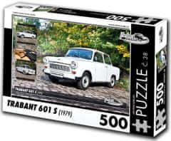 RETRO-AUTA© Puzzle Trabant 601 S (1979)