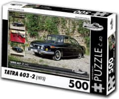 RETRO-AUTA© Puzzle Tatra 603 - 2 (1975)