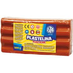 Astra Plastelína 500g Červená, 303117006