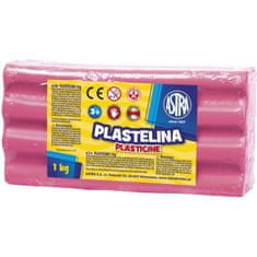 Astra Plastelína 1kg Růžová světla, 303111007